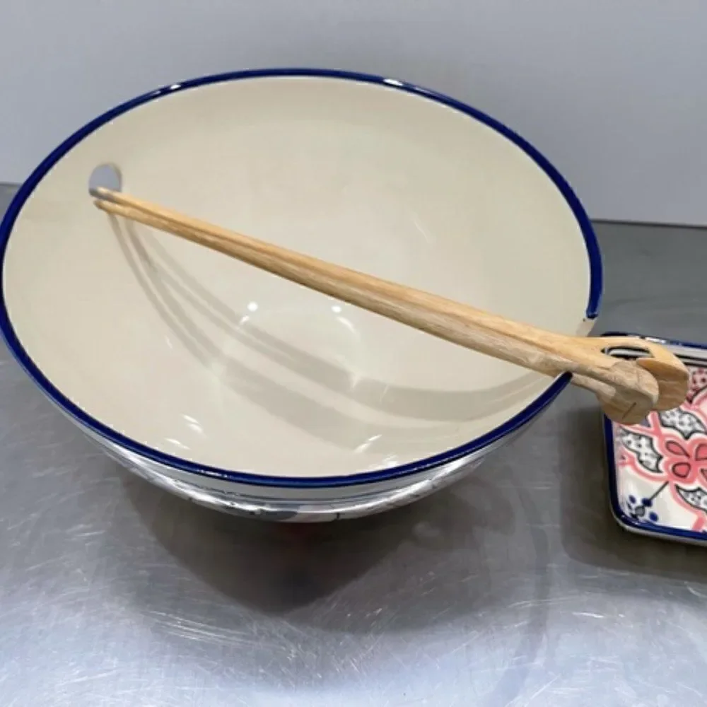 Le Souk Ceramique - Noodle Bowl w/ Chopsticks Soy